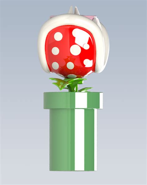 Stl File Mario Bros Piranha Plant Pots Mario Bros Piranha Pots 🌿・3d