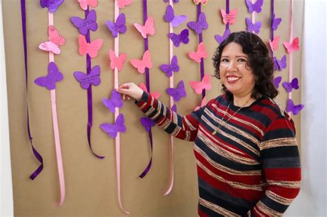 Conmemoran Con Mural De Mariposas El Día Internacional De La Mujer