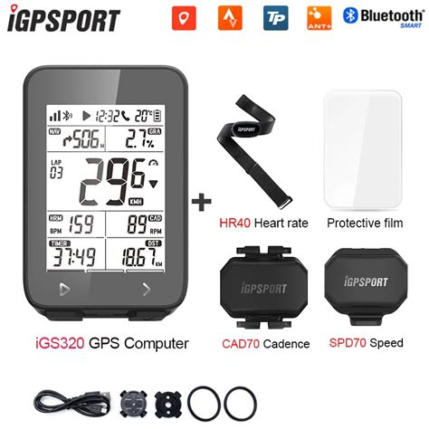 IGPSPORT IGS320 Bicycle Computer GPS Global Offline Map Cycling