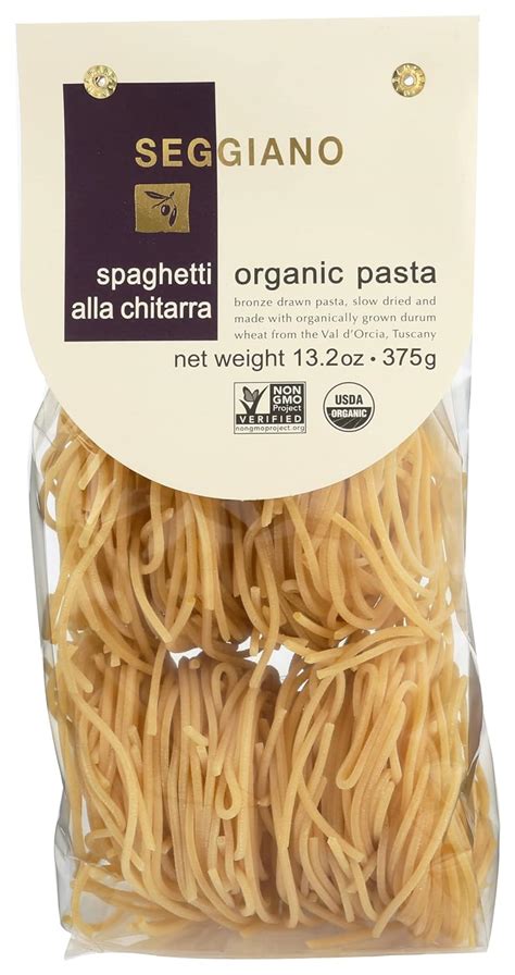 Amazon Seggiano Spaghetti Alla Chitarra Organic Pasta Oz