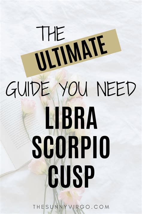 Libra Scorpio Cusp Dates Traits And How To Live Being One