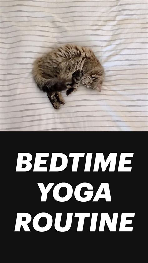 Bedtime yoga routine – Artofit