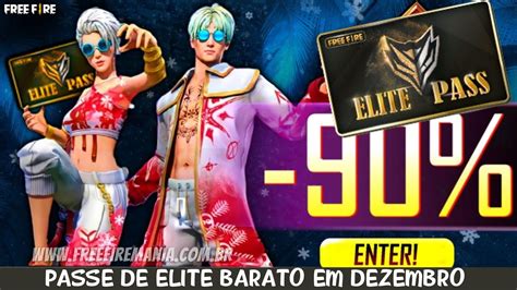 Passe De Elite Barato No Free Fire Desconto Chega Em Dezembro