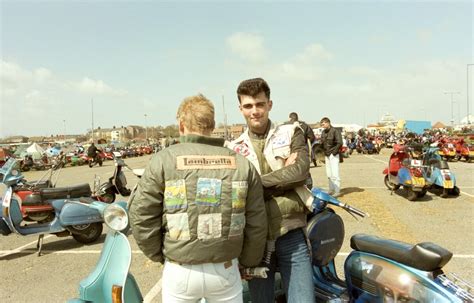 Great Yarmouth Scooter Rally 1987 Photographs By Debby Besford