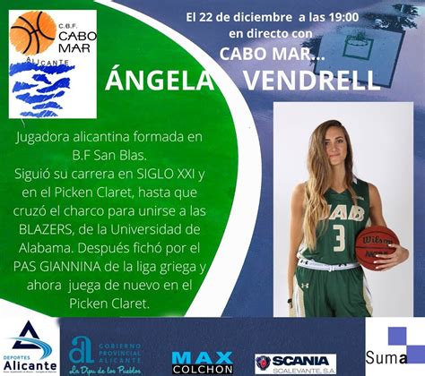 Cbf Cabo Mar Ellas Cuentan Con Ngela Vendrell Fbcv