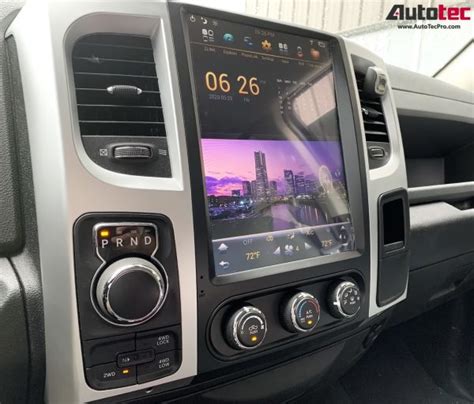 Dodge Ram 2013 2022 121″ Hd Tesla Style Navigation And Infotainment System Android 11 Gps