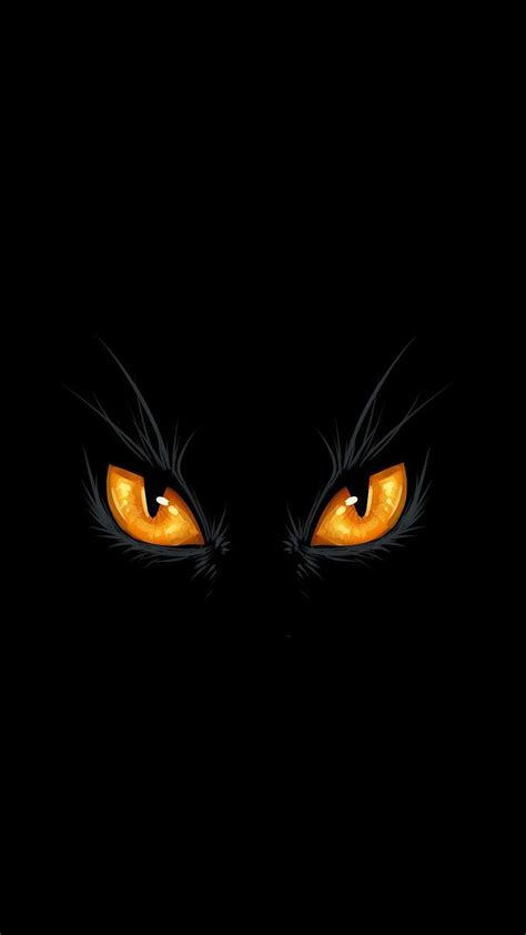 Black Cat Eyes iPhone, anime eyes android HD phone wallpaper | Pxfuel