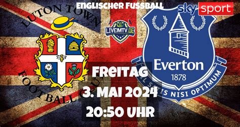 Luton Town FC Everton FC Fußball Englischer Fussball live am 03 05 2024