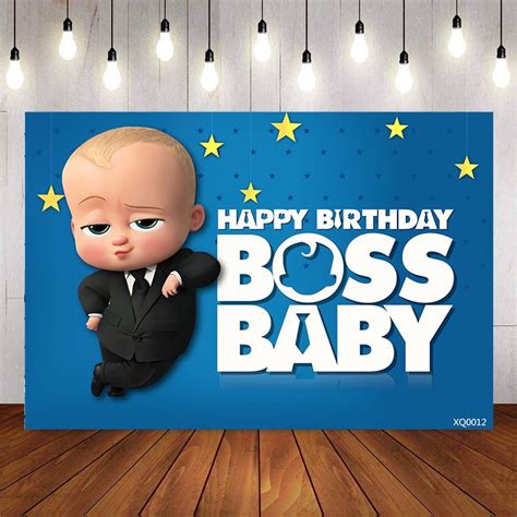 Boss Baby Theme Birthday Party Decorations Hobbies And Toys Stationery