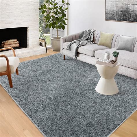 Glowsol X Shag Area Rug Indoor Soft Fluffy Plush Rugs For