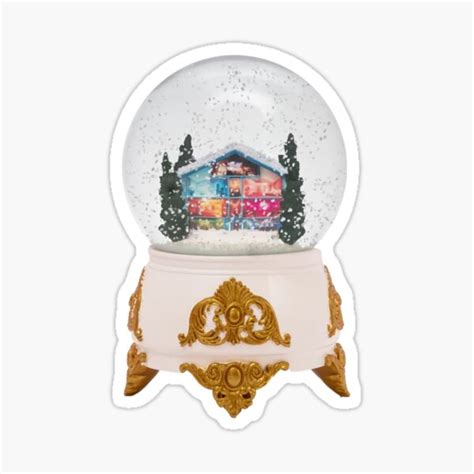 Taylor Swift Lover Snowglobe Sticker By Evaf15 Redbubble