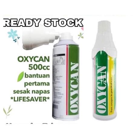 Jual Oxycan Oxy Can Tabung Oksigen Portable Oxygen Kaleng Original