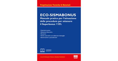 Eco Sismabonus Manuale Pratico Procedure Superbonus Fiscoetasse