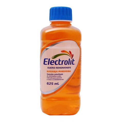 Electrolit Suero Rehidratante Botella Con Ml Sabor Naranja Mandari