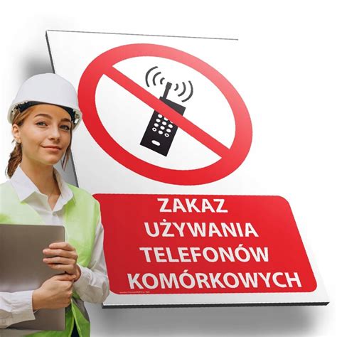 Tablica Zakaz Używania Telefonów Niska cena na Allegro pl