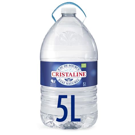 Cristaline Eau De Source Plate Bidon De L Pas Cher Auchan Fr