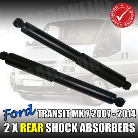 FORD TRANSIT MK7 REAR SHOCK ABSORBERS 2 2 FWD 2007 2013 SHOCKS NEW