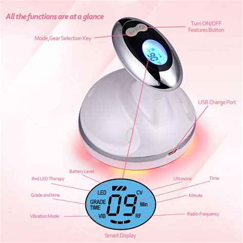 Buy RF Cavitation Ultrasonic Slimming Massager LED Fat Burner Anti