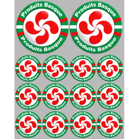 Produits Basque Fois Cm Fois Cm Sticker Autocollant