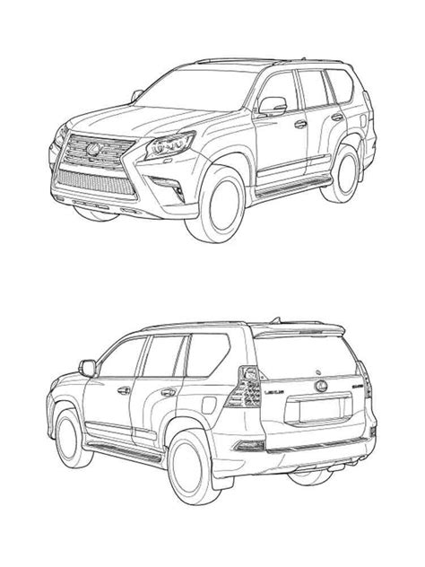 Lexus Coloring Pages Coloring Pages