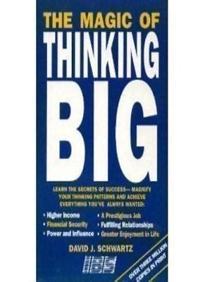 THE MAGIC OF THINKING BIG By DAVID J. SCHWARTZ. 9780671854546 9780671854546 | eBay