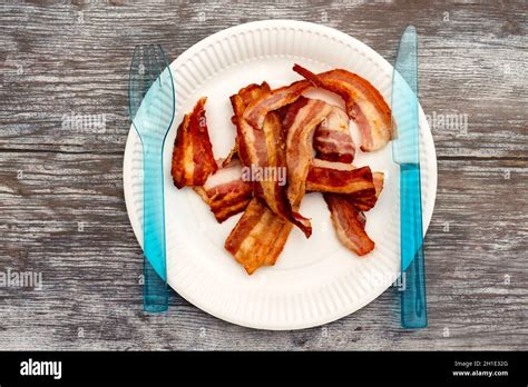 Bacon And Knife Hi Res Stock Photography And Images Alamy