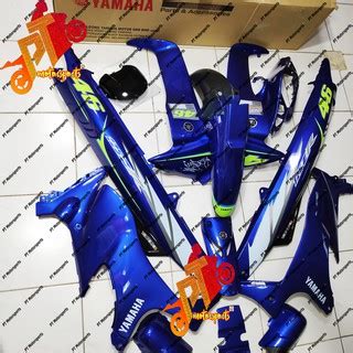 Yamaha 125ZR Cover Set Gp Blue DPBMC Biru Gp 46 Movistar Go 46 Rossi