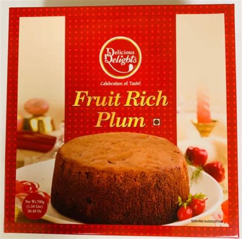 Daily Delight Fruit Rich Plum Cake 700g S Mart Australia