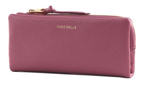 Coccinelle Geldb Rse Wallet Grained Leather Pulp Pink Modeherz