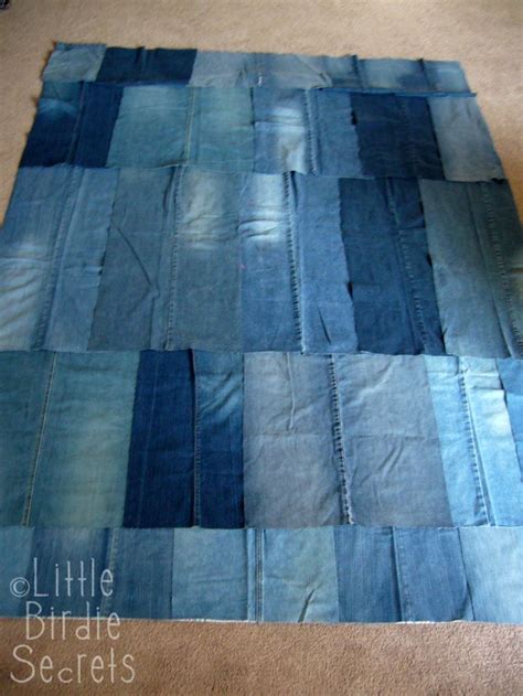 Free Pattern Day Denim Quilts Picnic Blanket Quilt Denim Quilt