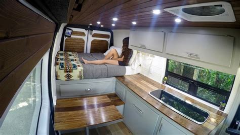 Tour Of A Stunning Ram Promaster Van Conversion Ak Van Life