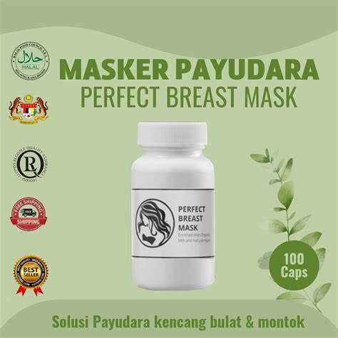 Perfect Breast Mask Set Mount Tetek Montok Masker Pembesar Payudara