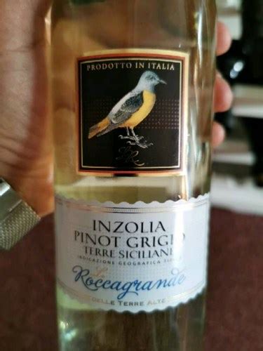 La Roccagrande Inzolia Pinot Grigio Vivino France