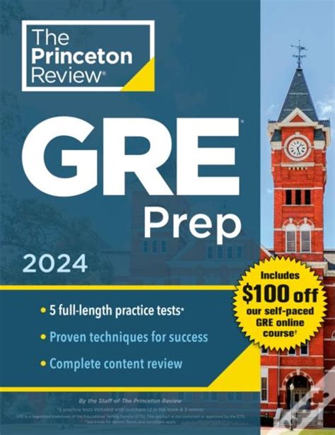 Princeton Review Gre Prep 2024 De Princeton Review Livro Wook