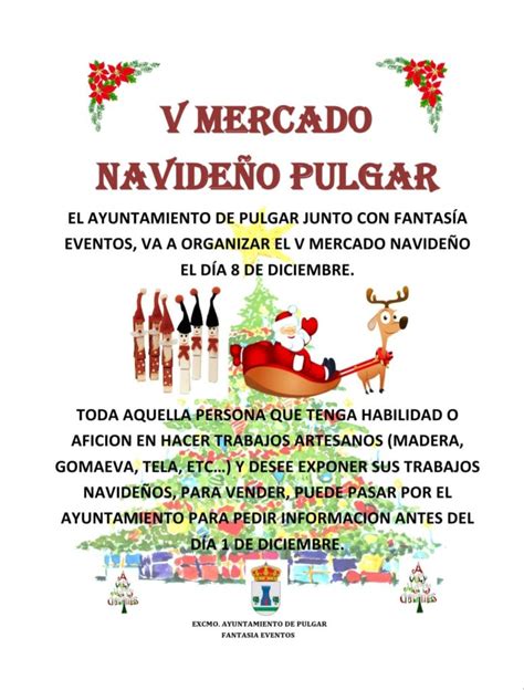 Mercado Navide O Ayuntamiento De Pulgar