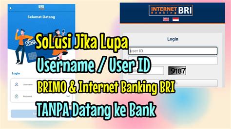 Cara Mengatasi Lupa Username Brimo Lewat Hp Cara Atasi Lupa Username