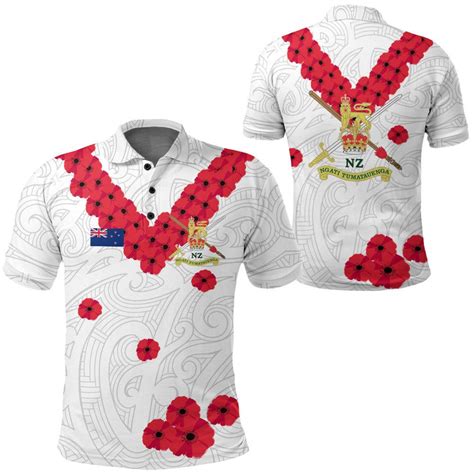 AIO Pride New Zealand ANZAC Day Army Polo ShirtAll Of Our Polo Shirt