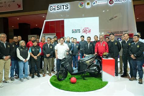 Gesits Garuda Edisi Spesial Resmi Diluncurkan Di Iims Gesits