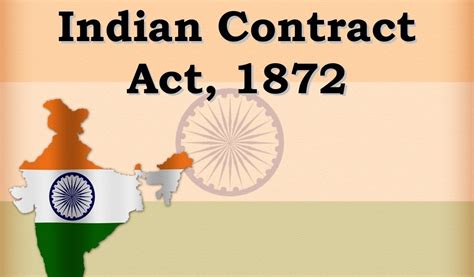 Introduction Of Indian Contract Act