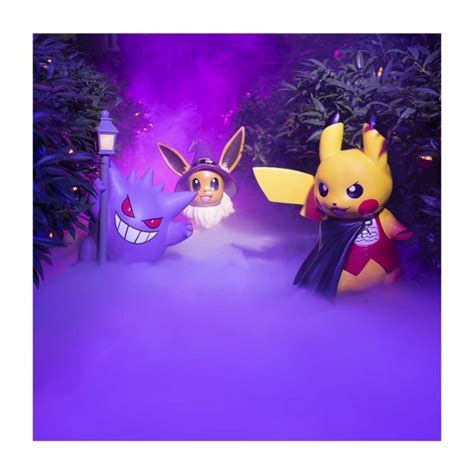 Spooky Pikachu Pok Mon Spooky Celebration Yard Statue Pok Mon Center