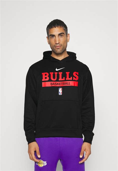 Nike Performance Nba Chicago Bulls Spotlight Hoodie Hoodie Black