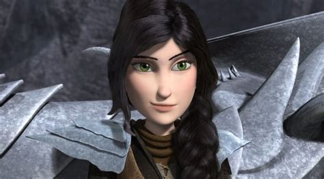 Heather From Dreamworks Dragons Race To The Edge How To Train Dragon