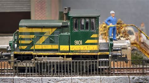 Model Railway Shunting Layout Micro Train Diorama By MTD Treinenclub