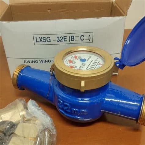 Jual Water Meter Amico LXSG 32E Size 1 1 4 Inch Dn 32mm Shopee Indonesia