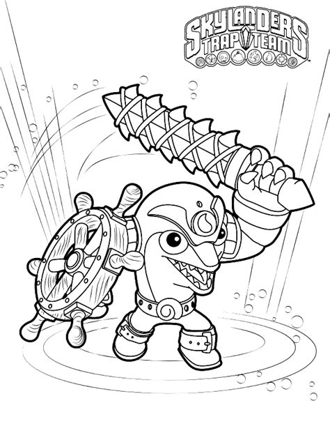 Desenho De Skylanders Para Colorir