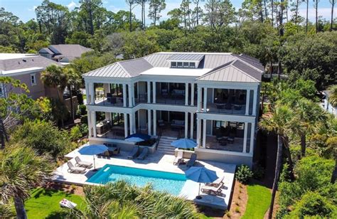 New Oceanfront Oasis In Palmetto Dunes With A Private Pool And Ev Plug