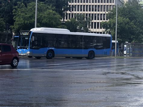 Mercedes Benz O Citaro C Ngt Emt Madrid A Bus Mercedes Flickr