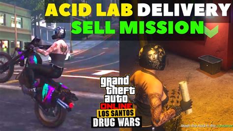 Acid Lab Business Basket Delivery SELL Mission In GTA 5 Online Los