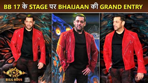 Bigg Boss 17 Salman Khan First Look Out Grand Stage Revealed Bb 17 Latest News Youtube