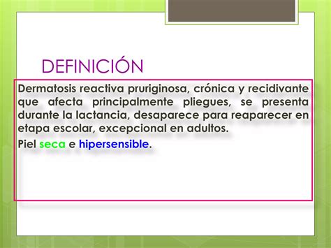 Dermatitis Atopica Y Eccema Numular Ppt